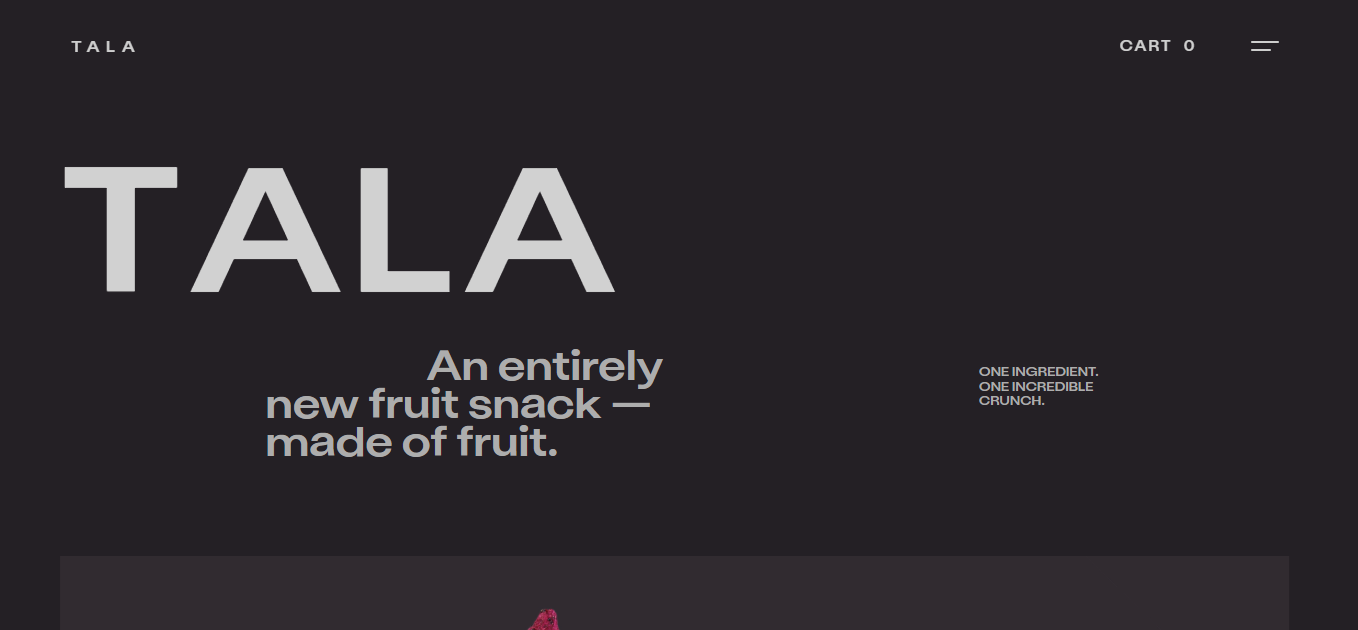 Tala Fruit Site Image